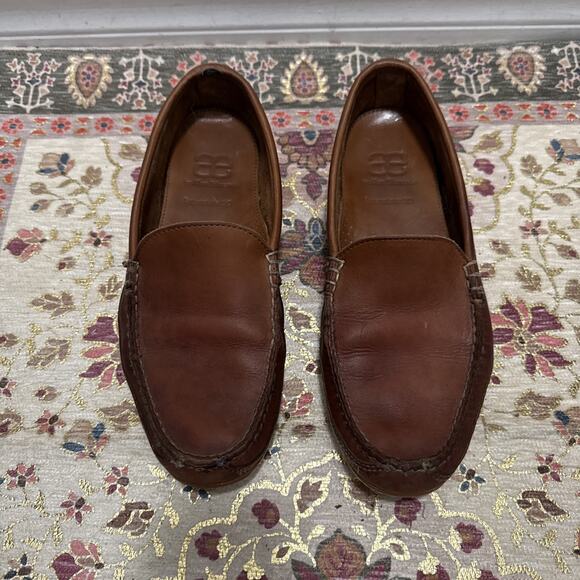 Allen Edmonds Interstate 90 Mens Driving Loafer Shoe Brown Leather size 10 - Picture 1 of 8